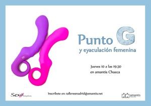 Taller de Punto G y eyaculación femenina